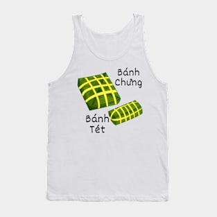 Banh Chung Banh Tet; Tet; Lunar New Year, Vietnamese New Year Tank Top